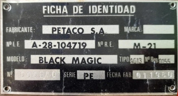 Documentos de  Black Magic - Petaco