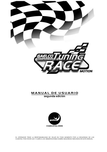 Documentos de  Gaelco Championship Tuning Race - Gaelco SA