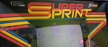 Mueble de la recreativa  Super Sprint - SEGA Sonic