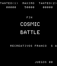 Cosmic Battle es una versión en castellano del juego Super Earth Invasion.