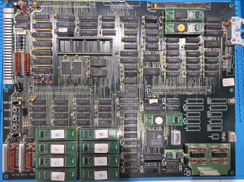 Placa de  Radikal Bikers (prototype) - Gaelco SA