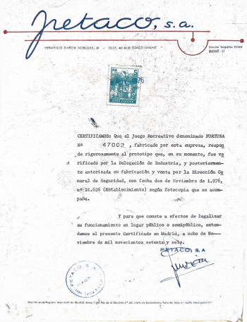 Documentos de  Fortune - Petaco