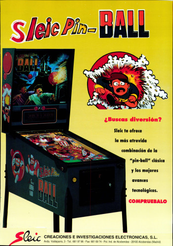 Flyers de  Sleic Pin-Ball - Sleic