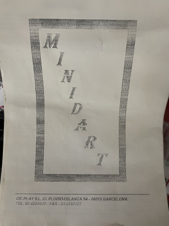 Documentos de  Minidart 4.40 - CIC Play
