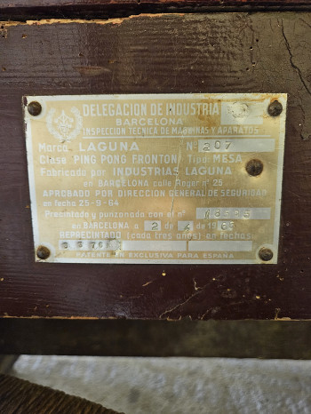 Documentos de  Ping Pong Fronton - Industrias Laguna