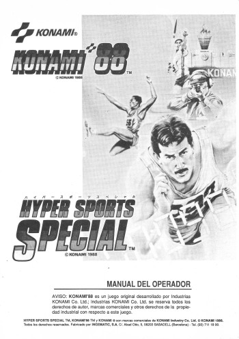 Documentos de  Sports Special (Konami 88) - Ingematic