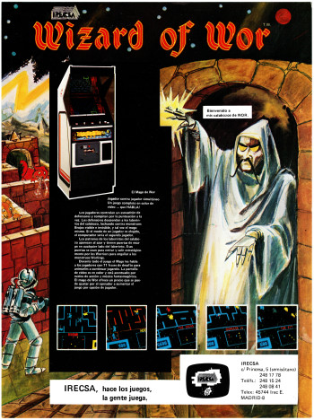 Flyers de  Wizard of Wor - IRECSA