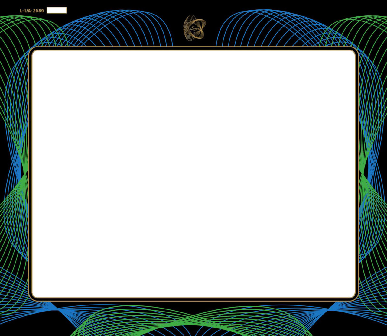 Bezel (65x56.6cm) de la recreativa Green Gold, Covielsa. Imagen: Iván (Retromaniacs).