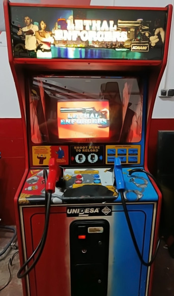 Mueble de la recreativa  Lethal Enforcers - Unidesa CIRSA
