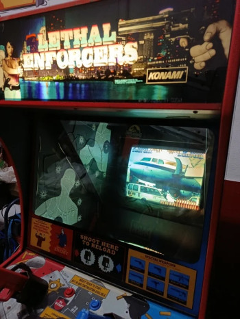 Mueble de la recreativa  Lethal Enforcers - Unidesa CIRSA