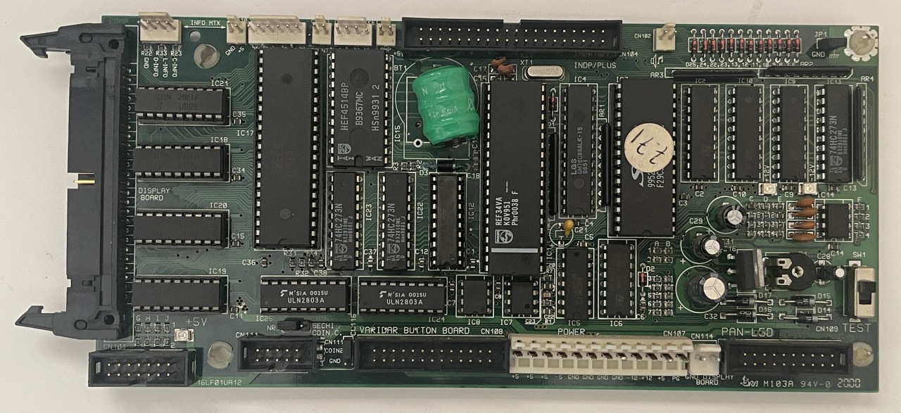 Placa Champion, Compumatic, v7.71. Imagen: Juan Romero.