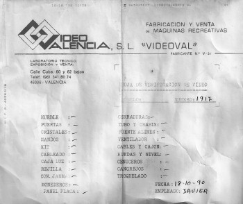 Documentos de  Videoval - Video Valencia SL