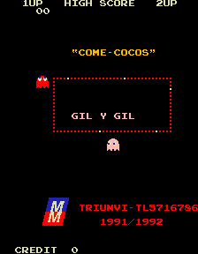 Come-cocos Ms Pac-man (set 3), Triunvi.