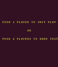 Tanto Speed Ball (set 1), como Speed Ball (set 2) tienen una pantalla adicional en el modo test.