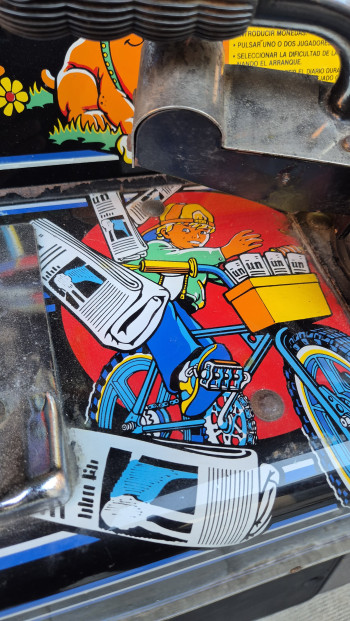 Mueble de la recreativa  Paperboy Video Sonic - SEGA Sonic