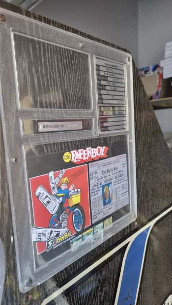 Mueble de la recreativa  Paperboy Video Sonic - SEGA Sonic