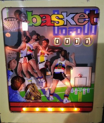Backglass Basket Ball - MAM