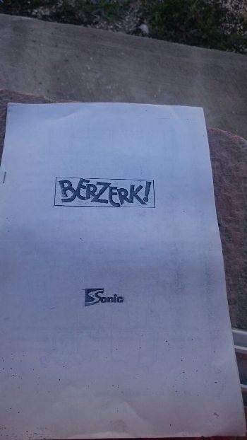 Documentos de  Berzerk - SEGA Sonic