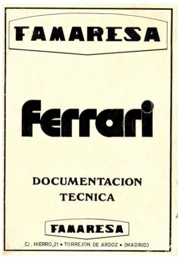 Documentos de  Ferrari - Famare SA