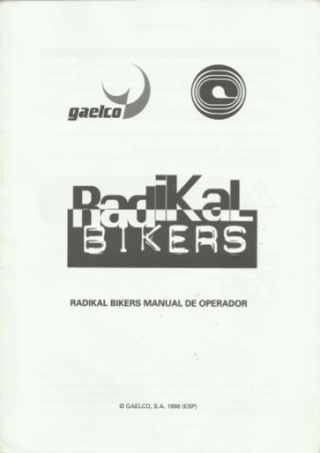 Documentos de  Radikal Bikers - Gaelco SA