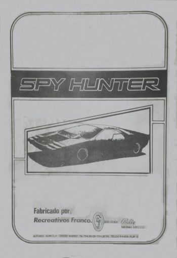 Documentos de  Spy Hunter - Recreativos Franco