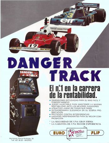 Flyers de  Danger Track - Petaco