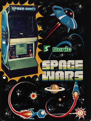 Flyers de  Space Wars - SEGA Sonic