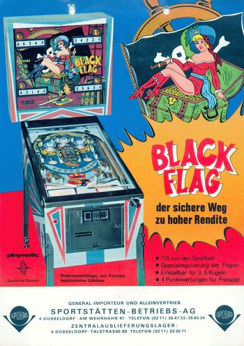 Flyers de  Black Flag 4EM - Playmatic