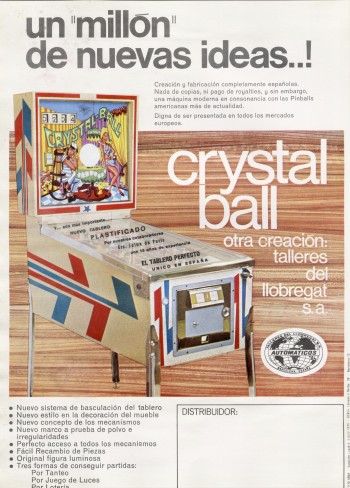 Flyers de  Crystal Ball - Talleres Llobregat