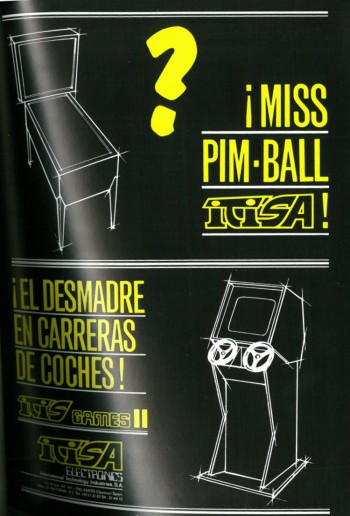 Flyers de  Miss Pinball - ITISA Electronics