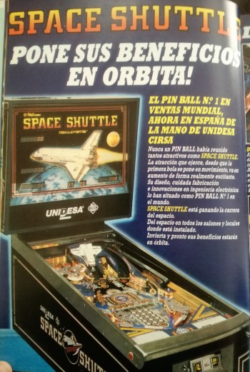Flyers de  Space Shuttle - Unidesa CIRSA