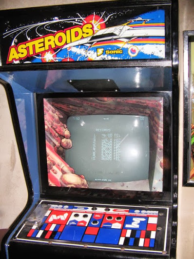 Mueble de la recreativa  Asteroids - SEGA Sonic
