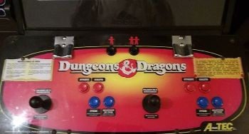 Mueble de la recreativa  Dungeons and Dragons Atec Sport - SEGA Sonic