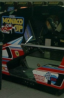 Mueble de la recreativa  Monaco G P - SEGA Sonic