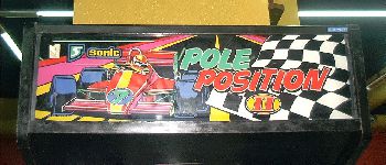 Mueble de la recreativa  Pole Position II - SEGA Sonic