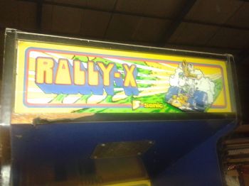 Mueble de la recreativa  Rally X - SEGA Sonic