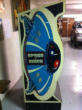 Mueble de la recreativa  Space Wars - SEGA Sonic