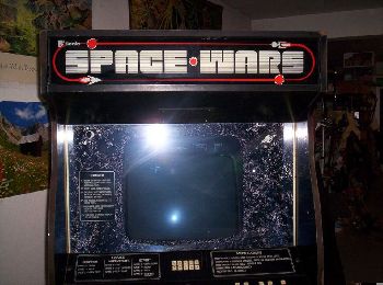 Mueble de la recreativa  Space Wars - SEGA Sonic