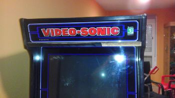 Mueble de la recreativa  Video Sonic - SEGA Sonic