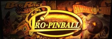 Pro Pinball marquee