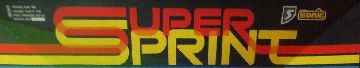 Super Sprint marquee